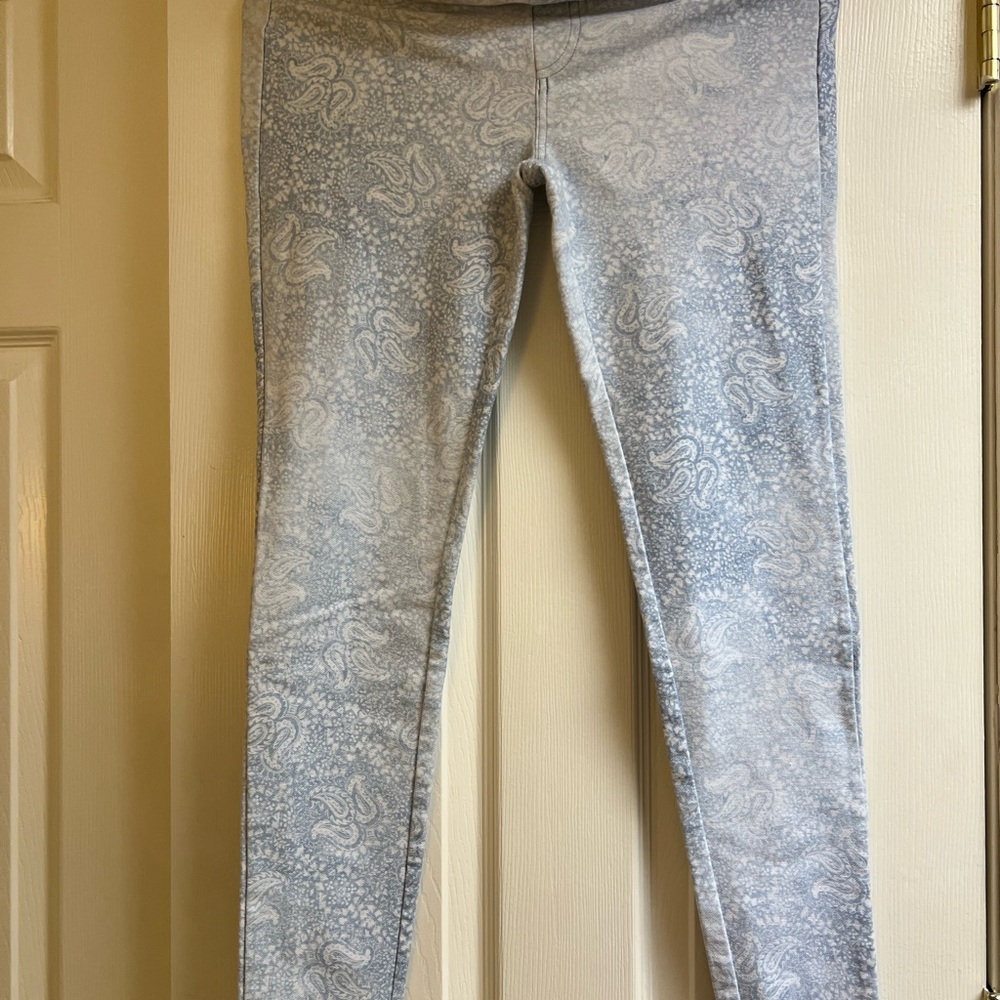 MICHAEL Michael Kors Light Blue Patterned Jeans N… - image 1